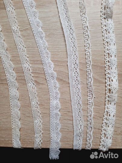 Кружева Латвия, СССР, старинные, хлопок