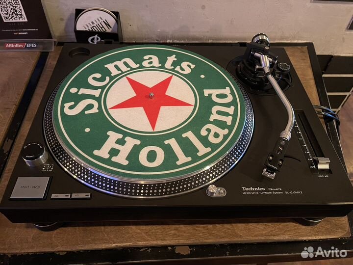 Виниловый проигрыватель Technics SL1210 MK2