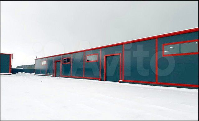 Новый отапливаемый ангар под склад,чистое произ