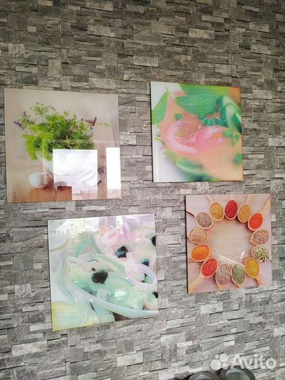 Картинки, стекло 30*30