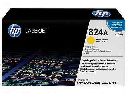 Оригинальный картридж hp CB386A № 824A жёлтый