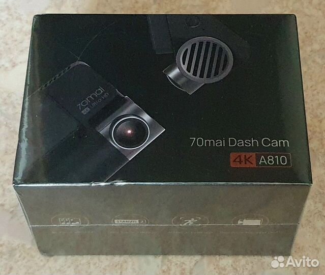 Видеорегистратор Dash Cam 4K 70mai A810-2