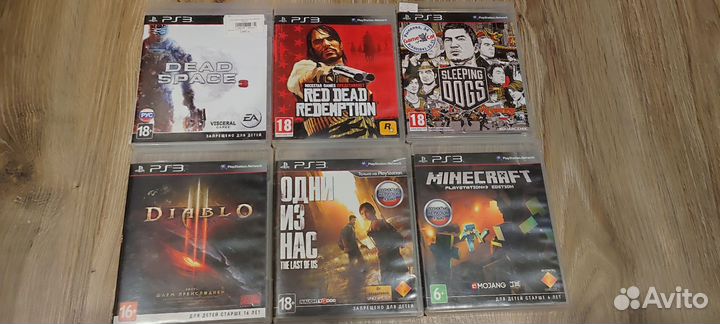 Игровые диски на ps3