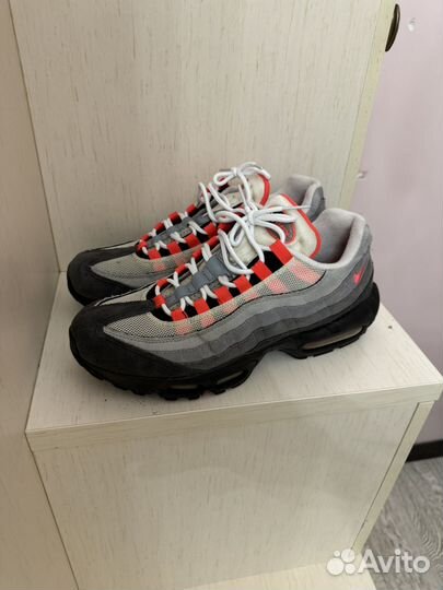 Кроссовки Nike Air Max 95 OG Solar Red Оригинал