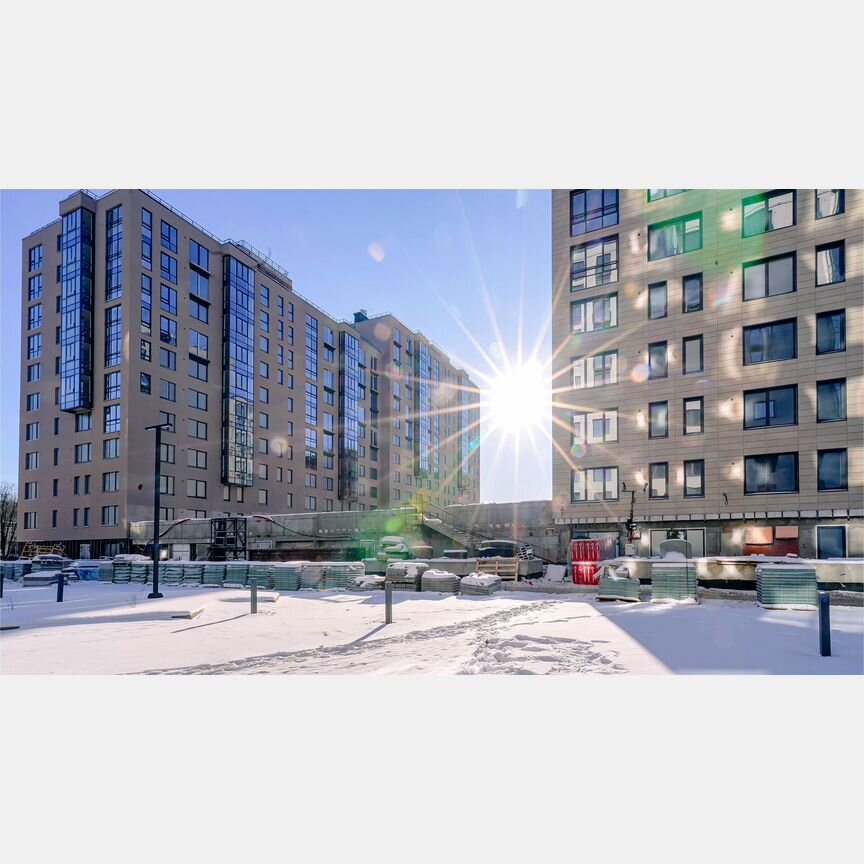 2-к. квартира, 64,8 м², 2/11 эт.