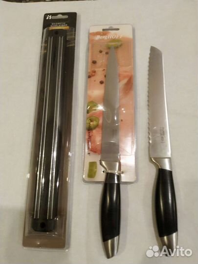 Кухонные ножи. Планка магнитная. 