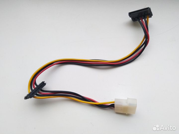 Переходник molex-sata х2