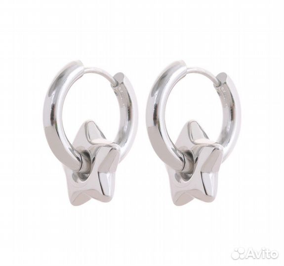 Серьги Star звезда