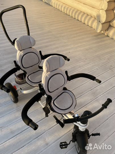 Детский велосипед для двойни