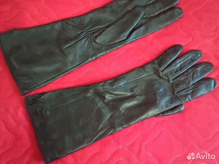 Перчатки женские кожаные 7.5