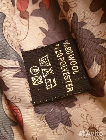 Пальто шерсть дизайнерское