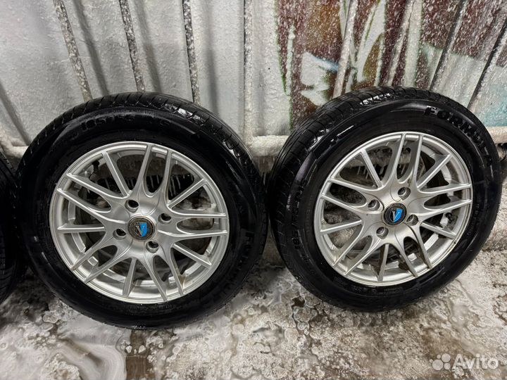 Литые диски р 15 4 114,3 венти с летней резиной