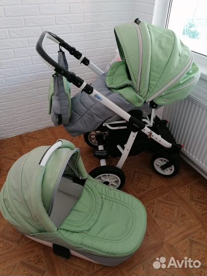 Коляска 2 в 1 adamex pajero