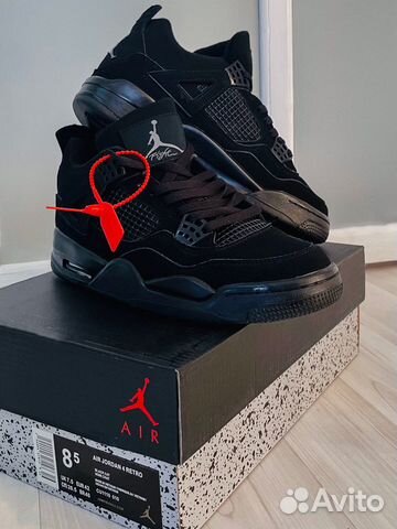 Кроссовки Nike Air Jordan 4 Retro x Black Cat