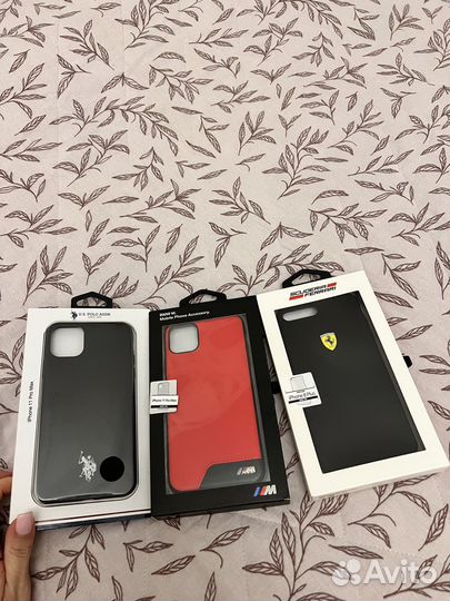 Чехлы оригинальные:BmW,Ferrari,U.S.Polo assn