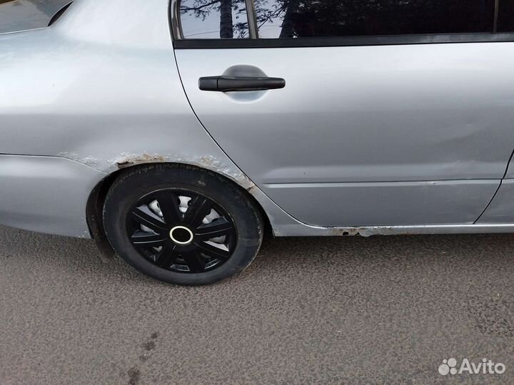 Mitsubishi Lancer 1.3 МТ, 2004, битый, 231 000 км