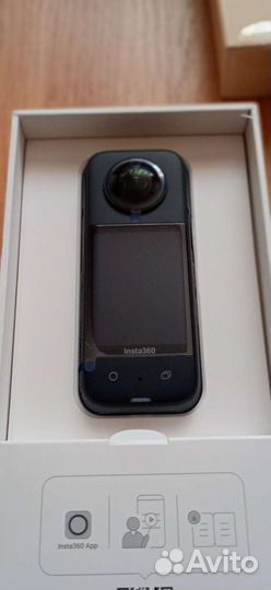 Insta360 X3+чехол+2 селфи палки и защита линз