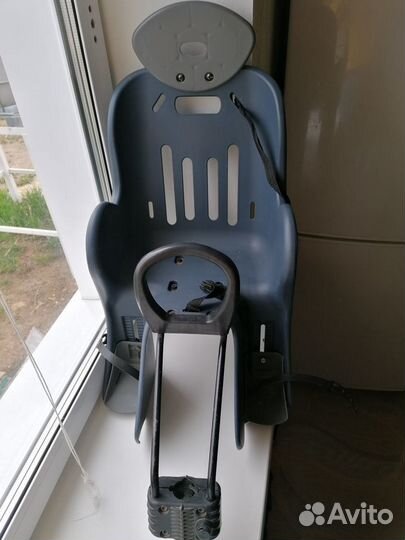 Детское кресло велосипедное на багажник