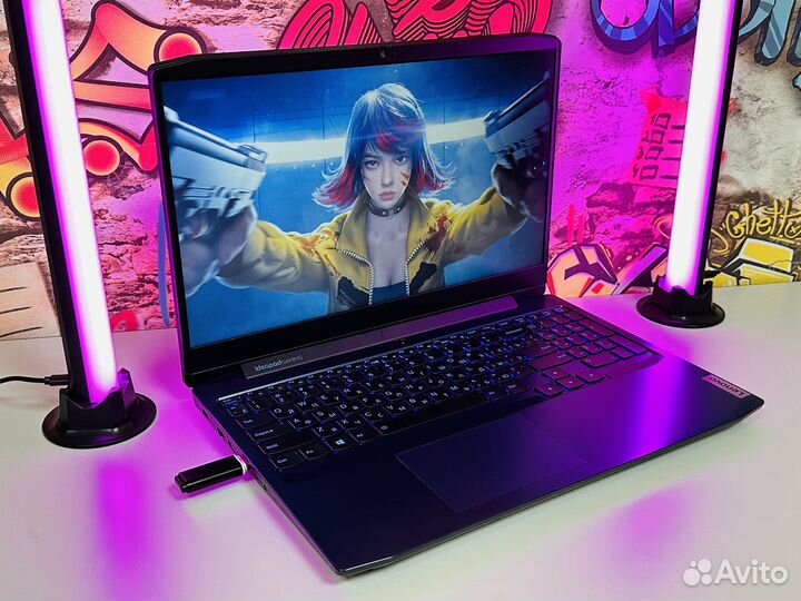Игровой ноутбук Lenovo GTX 1650ti/i5-10300h