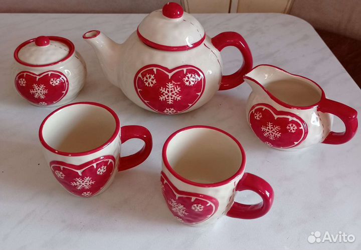 Новогодний чайный сервиз