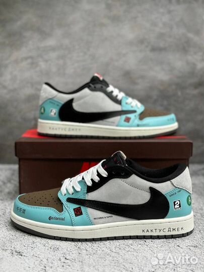 Кроссовки Nike air jordan Cactus jack