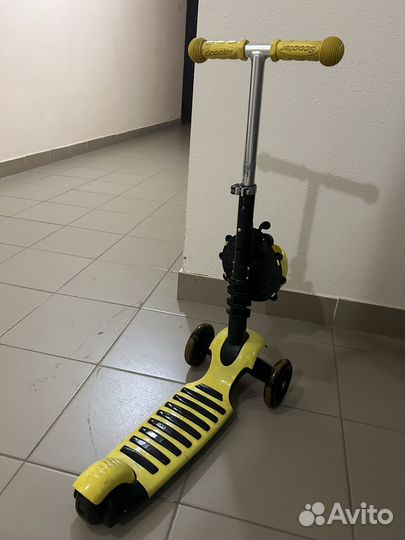 Самокат детский трехколесный