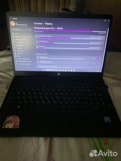 Ноутбук hp