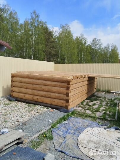 Сруб для бани 3 х 5