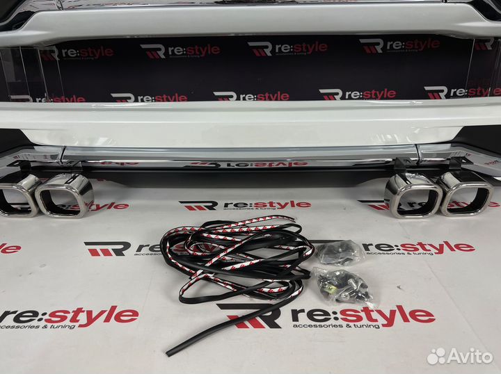 Обвес Lexus LX570 Modellista Под 2 выхлопа