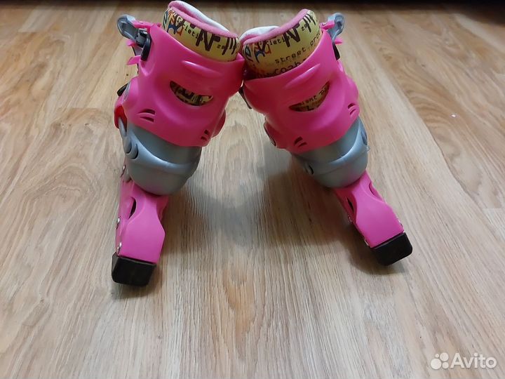 Коньки детские раздвижные 30-33