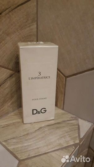 Туалетная вода D&G