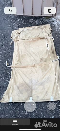 Тент (вроде от лодки)