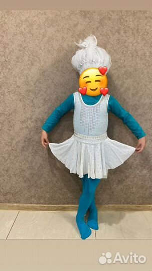 Костюм смурфика новый