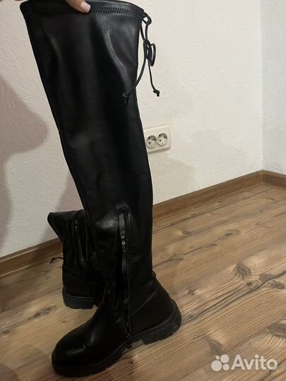 Сапоги ботфорты