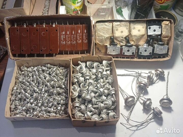 Радиодетали и платы СССР