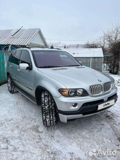 BMW X5 4.4 AT, 2004, 320 000 км