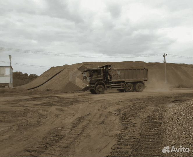 Песок для бетонного раствора