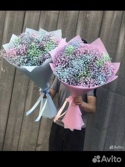 Гипсофила букет цветы