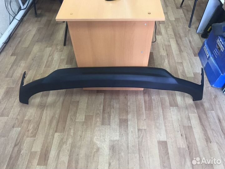 Юбка заднего бампера Hyundai Solaris с 2017 г.в