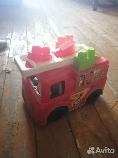 Детские игрушки автобус, трактор