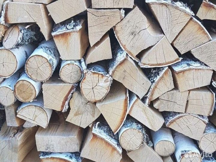 Дрова микс колотые насыпь с доставкой