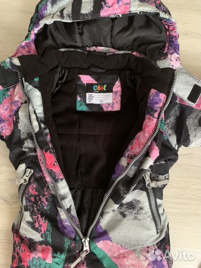 Зимний комбинезон для девочки 98