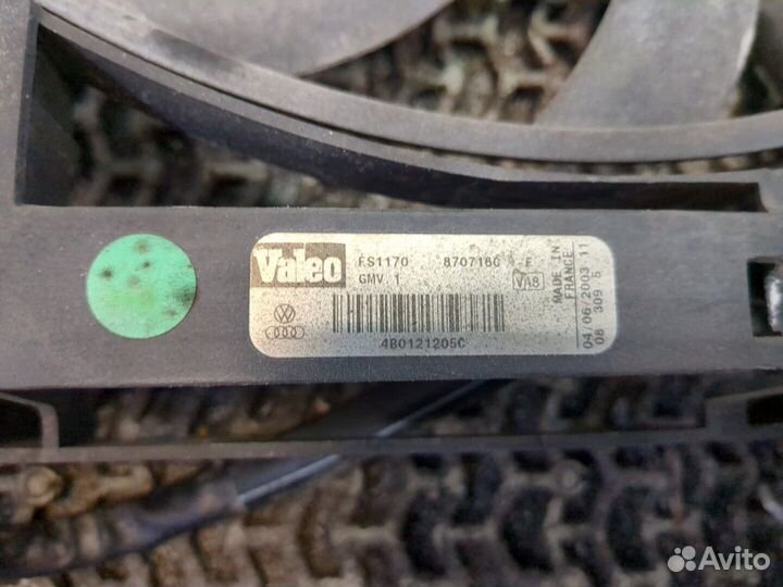 Вентилятор радиатора Audi A6 (C5), 2003