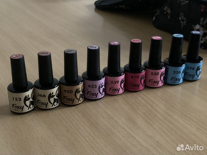 Гель-лаки б/у