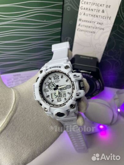 Часы G-Shock Mudmaster Белые Новые