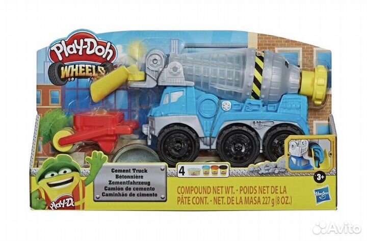 Play doh бетономешалка