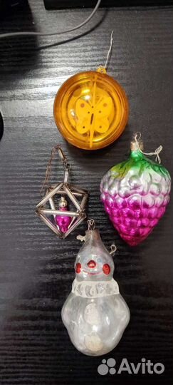 Елочные игрушки СССР