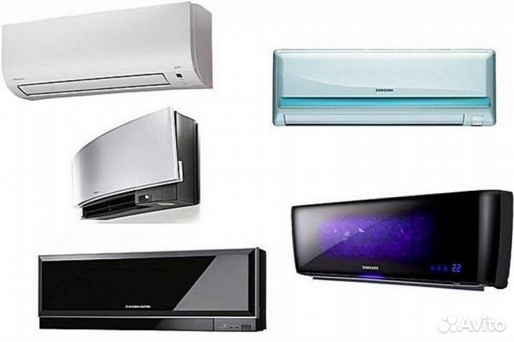 Кондиционер. Установка кондиционеров. Склад Москва