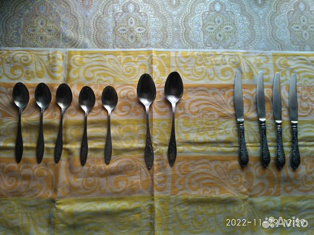 Столовые приборы мельхиор (нейзильбер, мнц)