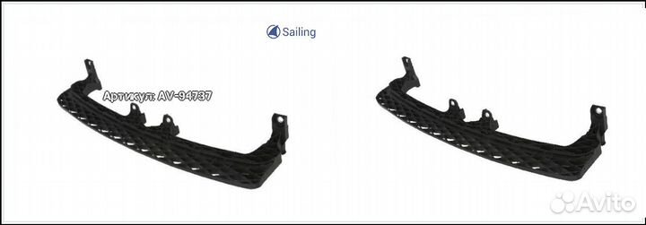 Кронштейн переднего бампера центральный volkswagen passat B7 2011-2015